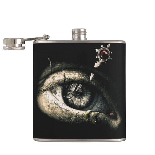 Flasques Vision Percée - Design Gothique (Ouvert)