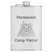 Flasques Visiteur permanent (Devant)