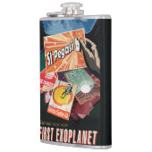 Flasques Visitez La Première Exoplanète Trouvée À L'Extérie (Gauche)