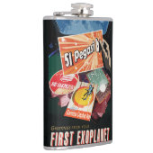 Flasques Visitez La Première Exoplanète Trouvée À L'Extérie (Droite)