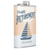 Flasques vitre à voilier de retraite heureuse (Droite)