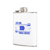 Flasques Vivez Amour Pagayer Répétez (Gauche)