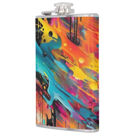 Flasques Vivid Chaos Splash Graffiti (Gauche)