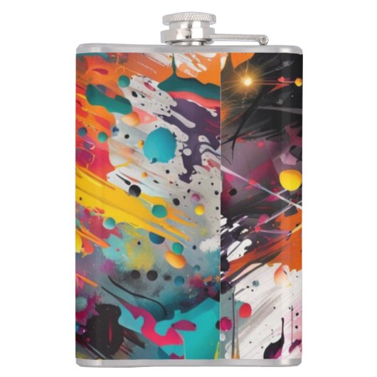 Flasques Vivid Chaos Splash Graffiti (Dos)