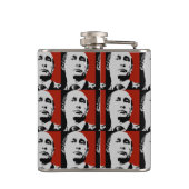 Flasques Vladimir Poutine rouge (Dos)