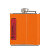 Flasques Vodka drôle de prescription (Dos)