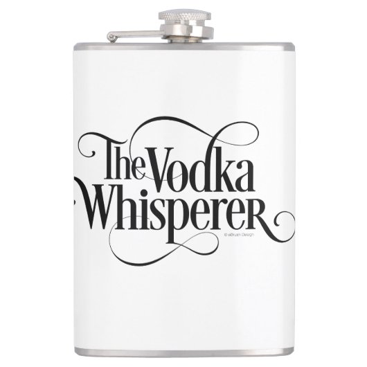 Flasques Vodka Whisperer (Devant)
