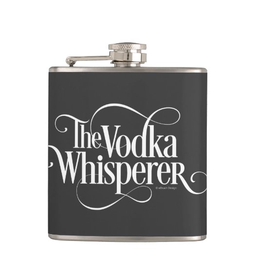 Flasques Vodka Whisperer (Devant)