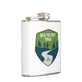 Flasques Voie maritime vers le ciel Colombie-Britannique (Droite)