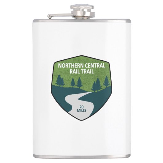 Flasques Voie verte Northern Central (Devant)