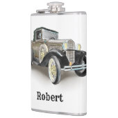 Flasques Voiture Vintage - Ajouter un nom - (Gauche)