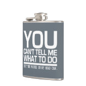 Flasques VOIX DANS MA TÊTE fiole personnalisée (Gauche)