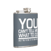 Flasques VOIX DANS MA TÊTE fiole personnalisée (Droite)