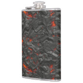 Flasques Volcan de lave molle noir et rouge (Gauche)