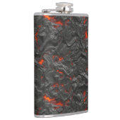 Flasques Volcan de lave molle noir et rouge (Droite)