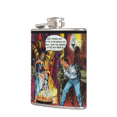 Flasques Volcan de Vengeance - bande dessinée (Gauche)