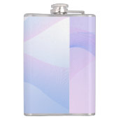 Flasques Volet bleu rose Abstrait (Dos)