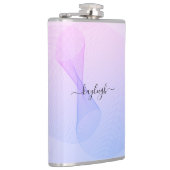 Flasques Volet bleu rose Abstrait (Droite)