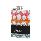 Flasques Volleyballs lumineux nommés faits sur commande de (Gauche)