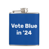 Flasques Vote Blue en 2024 (Devant)