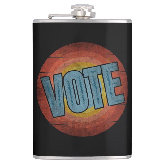 FLASQUES VOTEZ VINTAGE (Devant)