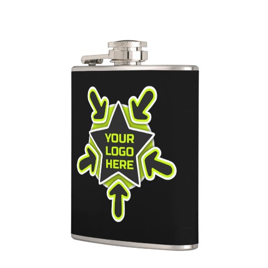 Flasques Votre logo (Gauche)