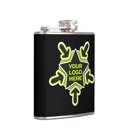 Flasques Votre logo (Droite)