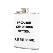 Flasques Votre opinion compte (Gauche)