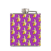 Flasques Vous êtes des bananes ! Motif de banane jaune pein (Dos)