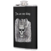 Flasques Vous êtes mon gothique personnalisable roi (Gauche)