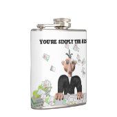 Flasques Vous êtes simplement le meilleur texte personnalis (Droite)