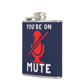 Flasques Vous êtes sur Mute Funny Zoom meme (Gauche)