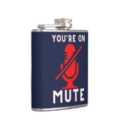 Flasques Vous êtes sur Mute Funny Zoom meme (Droite)