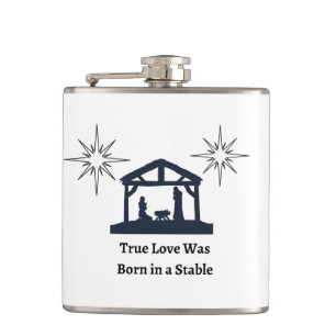 Flasques Vraiment Amour est né dans une Stable sur un