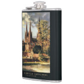 Flasques Vue de cathédrale de Lichfield (Gauche)