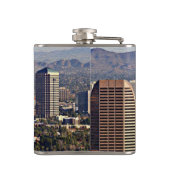 Flasques Vue du centre de Phoenix, Arizona (Dos)