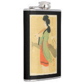 Flasques Vue d'une femme japonaise dans ParisParis, France (Droite)