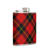 Flasques Wallace tartan rouge noir plaid (Droite)