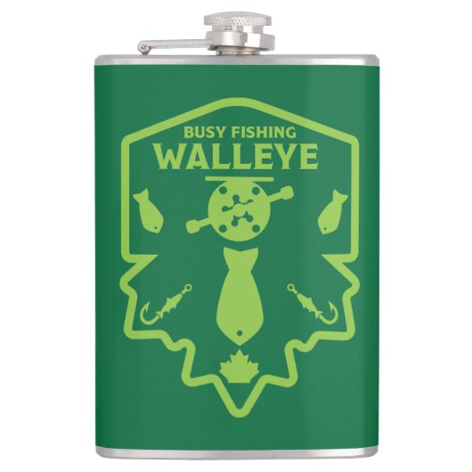 Flasques Walleye Fishing Canada (Devant)