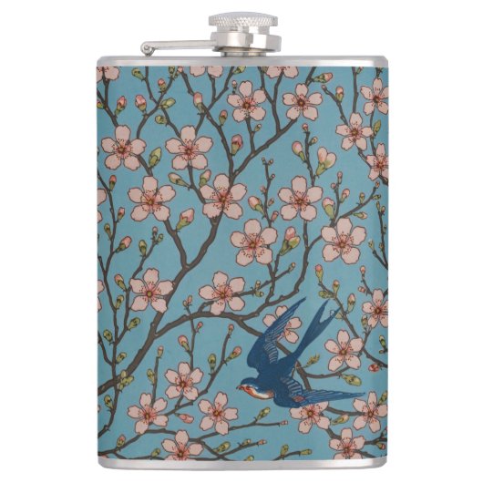 Flasques Walter Crane Almond Blossom & Swallow (Devant)