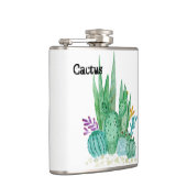 Flasques Watercolor , cactus , succulents (Droite)