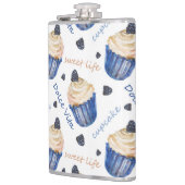 Flasques Watercolor cupcakes (Gauche)