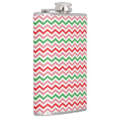 Flasques Watermelon Summer Zigzag Stripes Motif-56209 (Droite)