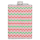 Flasques Watermelon Summer Zigzag Stripes Motif-56209 (Dos)