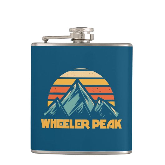 Flasques Wheeler Peak New Mexico Retro Turquoise (Devant)