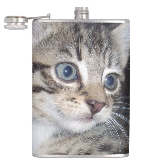 Flasques "Whiskers of Trouble : The Mischievous Tabby Kitte (Ouvert)