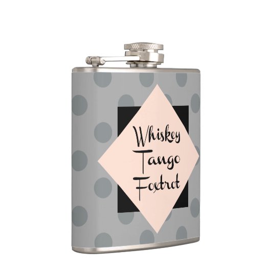 Flasques Whiskey Tango Foxtrot Funny (Droite)