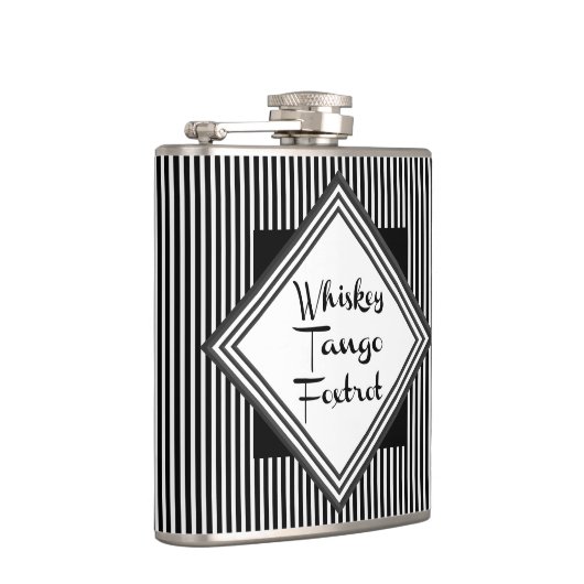Flasques Whiskey Tango Foxtrot Funny (Droite)