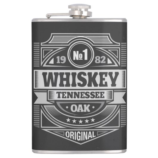 Flasques Whiskey Tennessee original (Devant)
