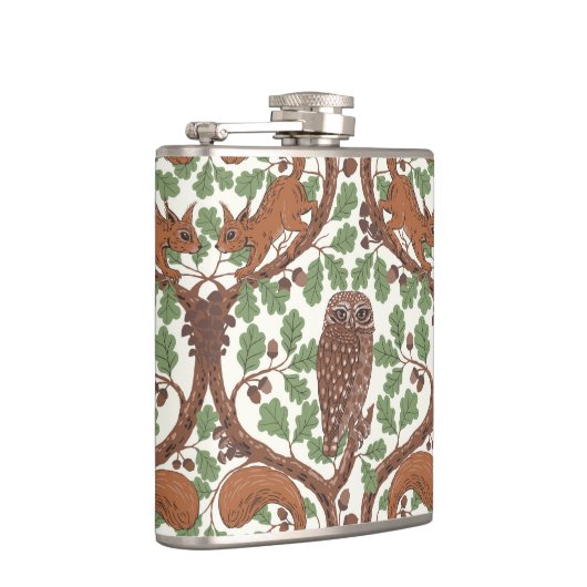 Flasques Whispers/Chouettes et écureuils des bois dans le c (Droite)